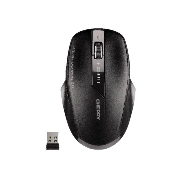 Cherry MW 2310 - Mouse - Optic - 6 buttons - Black