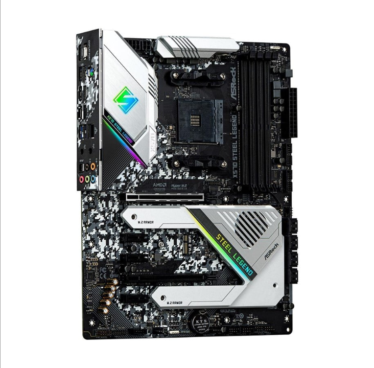 ASRock X570 STEEL LEGEND Motherboard - AMD X570 - AMD AM4 socket - DDR4 RAM - ATX *DEMO*