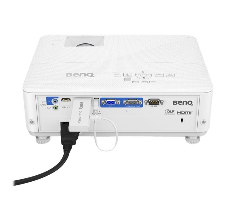 BenQ Projector MU613 - DLP projector - portable - 3D - 1920 x 1200 - 4000 ANSI lumens
