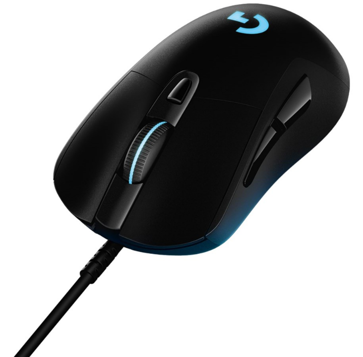 Logitech G403 HERO - Gaming mouse - Optic - 6 buttons - Black with RGB light