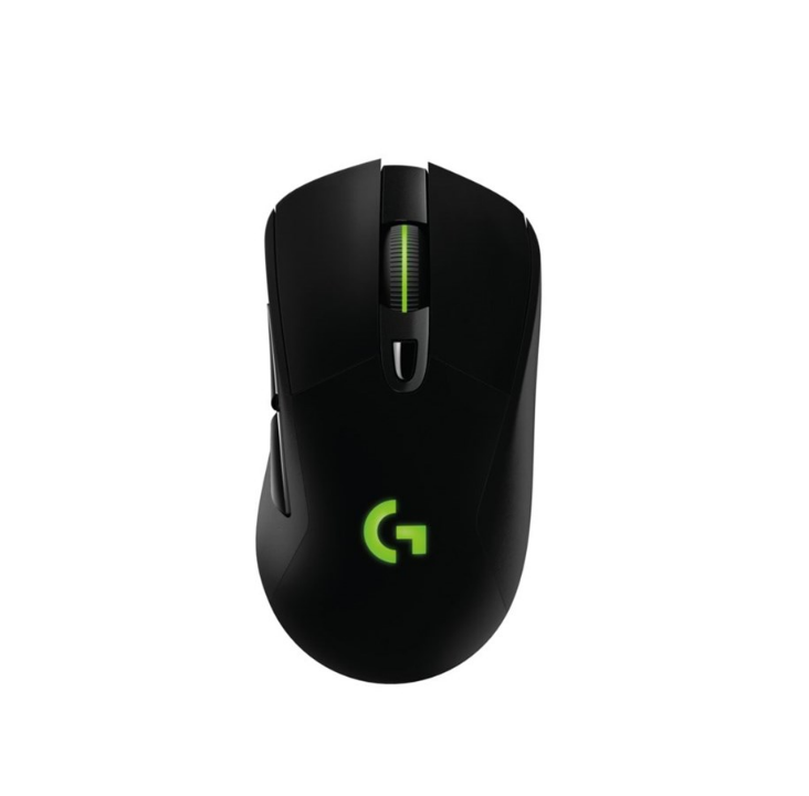 Logitech G703 LIGHTSPEED HERO Wireless - Gaming mouse - Optic - 6 buttons - Black with RGB light