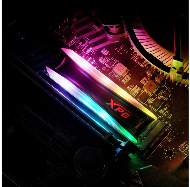 A-Data XPG Spectrix S40G RGB SSD - 1TB - M.2 2280 (80mm) PCIe 3.0