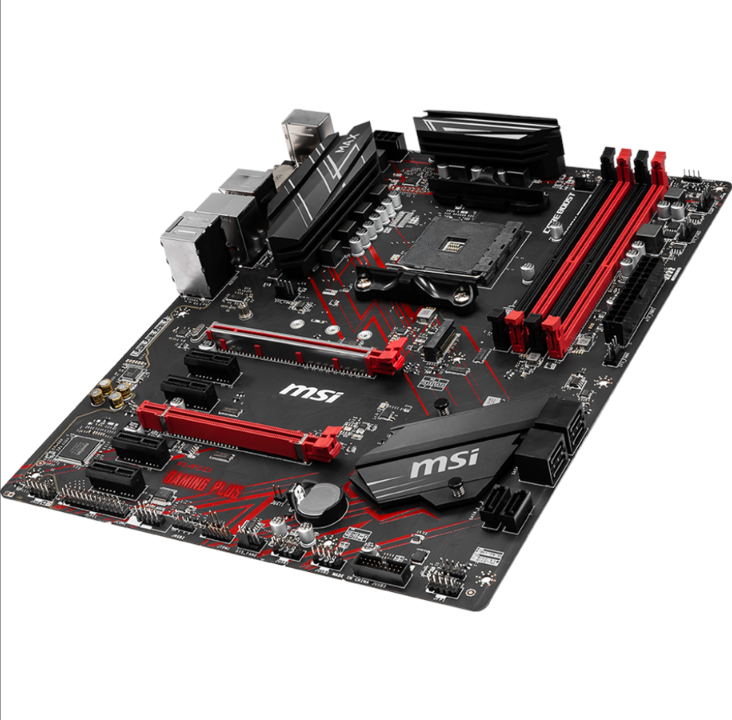 MSI B450 GAMING PLUS MAX Motherboard - AMD B450 - AMD AM4 socket - DDR4 RAM - ATX