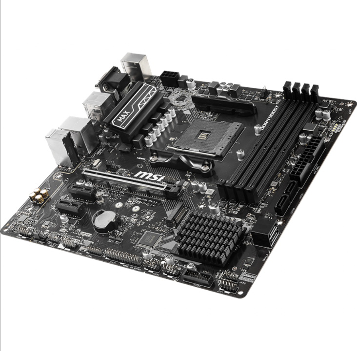 MSI B450M PRO-VDH MAX Motherboard - AMD B450 - AMD AM4 socket - DDR4 RAM - Micro-ATX