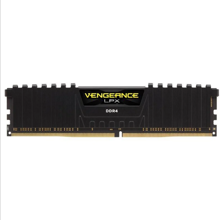 Corsair Vengeance LPX DDR4-3200 - 16GB - CL16 - Dual Channel (2 pcs) - Intel XMP - Black