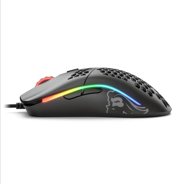 Glorious Model O- (Small) - Matte Black - Gaming mouse - Optic - 6 buttons - Black with RGB light