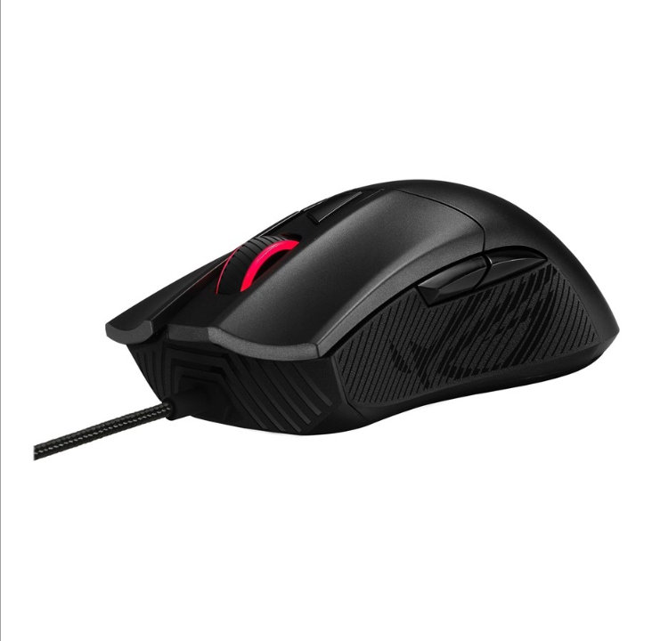 ASUS ROG Gladius II Core - Gaming mouse - Optic - 6 buttons - Black