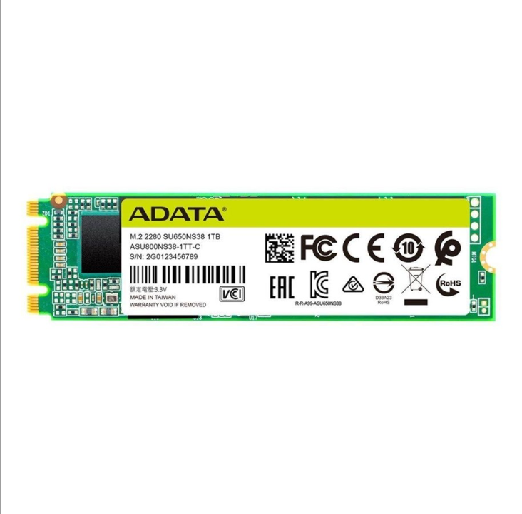 A-Data Ultimate SU650 SSD - 480GB - M.2 2280 (80mm) SATA-600