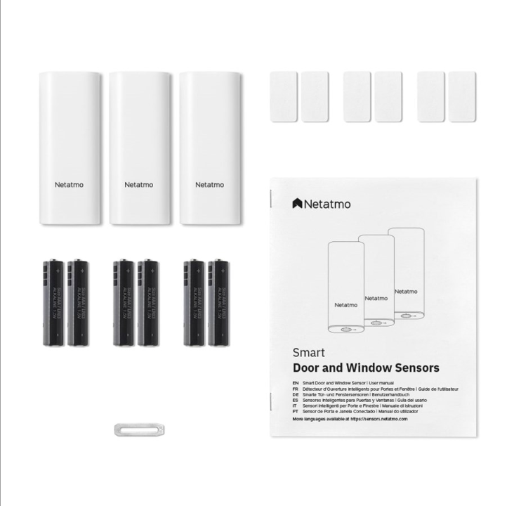 Netatmo Smart Door and Window Sensors 3-pack