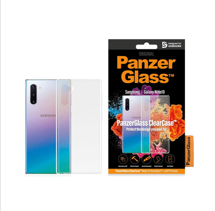 PanzerGlass Samsung Galaxy Note 10 - ClearCase - Transparent