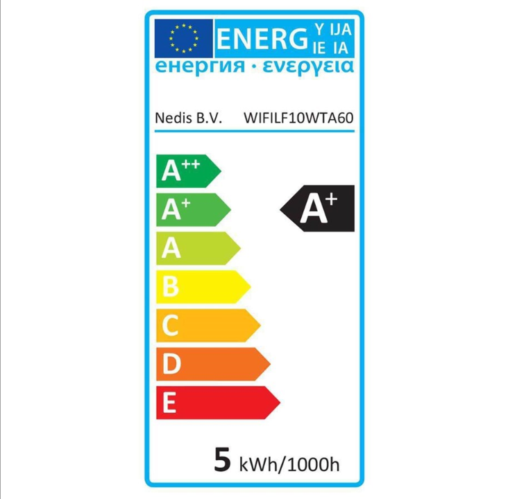 Nedis Wi-Fi Smart LED E27 Filament lamp