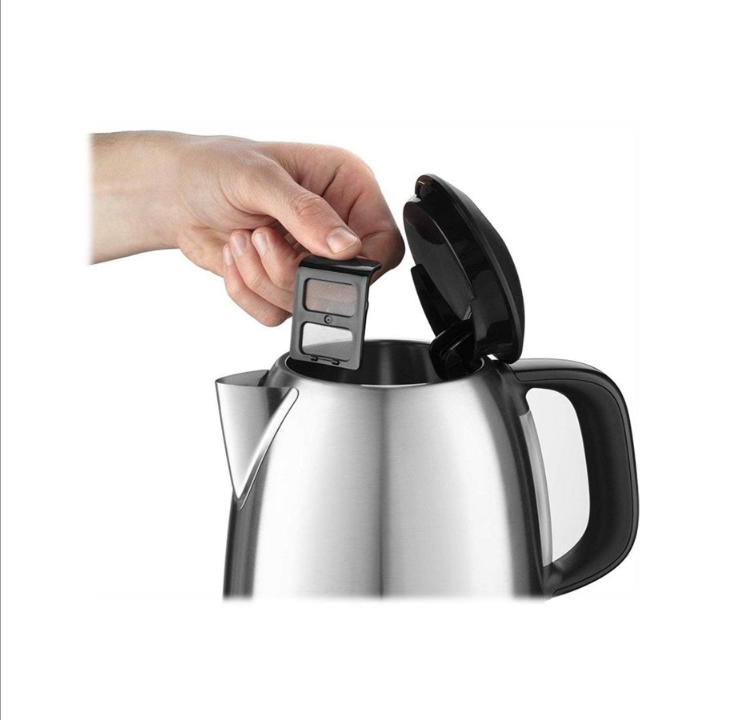 Russell Hobbs Kettle Adventure 24991-70 - Matt black / brushed stainless steel - 2400 W