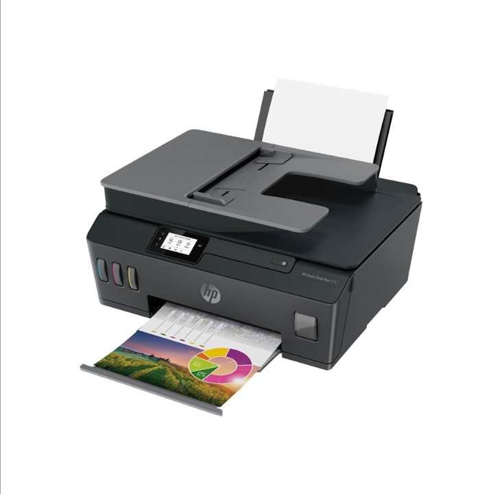 HP Smart Tank Plus 570 Wireless All-in-One Inkjet Printer Multifunction - Color - Ink