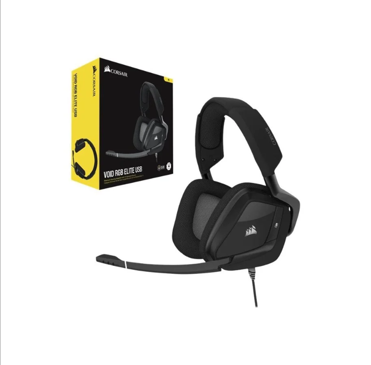 Corsair VOID RGB ELITE USB Gaming Headset - Carbon