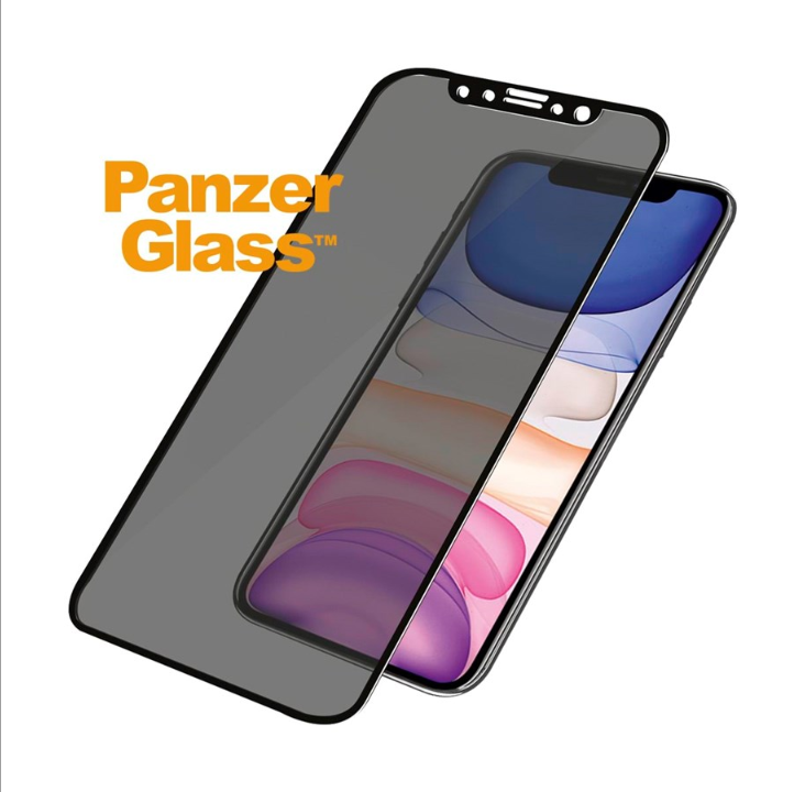 PanzerGlass Privacy Screen Protector Apple iPhone 11 | XR | Edge-to-Edge