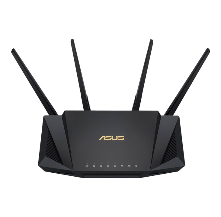 ASUS RT-AX58U AX3000 双频 WiFi 6 (802.11ax) 路由器支持 MU-MIMO 和 OFDMA - 无线路由器 Wi-Fi 6