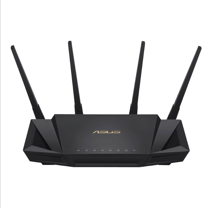 ASUS RT-AX58U AX3000 双频 WiFi 6 (802.11ax) 路由器支持 MU-MIMO 和 OFDMA - 无线路由器 Wi-Fi 6