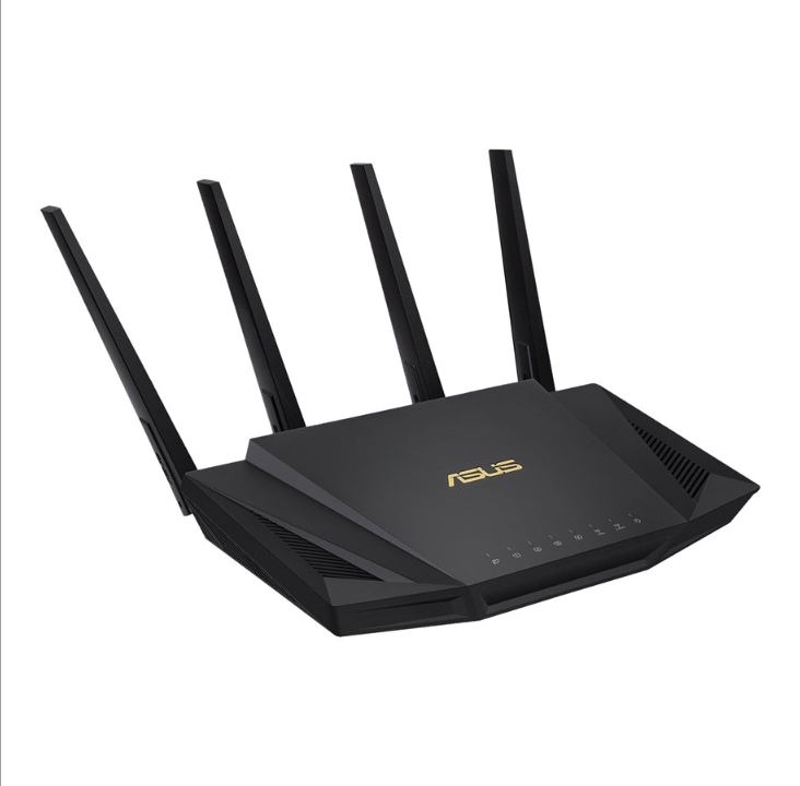 ASUS RT-AX58U AX3000 双频 WiFi 6 (802.11ax) 路由器支持 MU-MIMO 和 OFDMA - 无线路由器 Wi-Fi 6