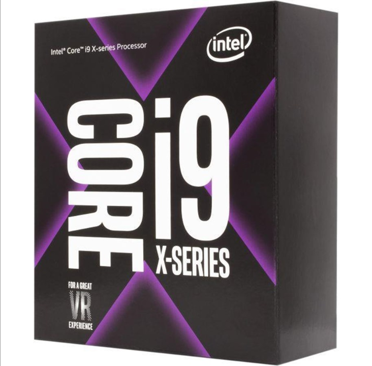 Intel Core i9-10900X Cascade Lake-X CPU - 10 cores - 3.7 GHz - Intel LGA2066 - Intel Boxed (with cooler)