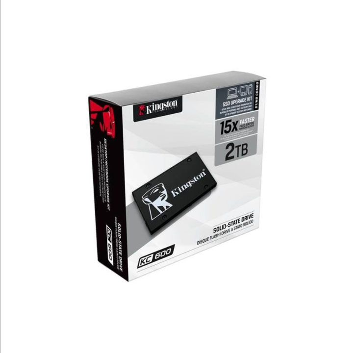 Kingston SSDNow KC600 Kit SSD - 2TB