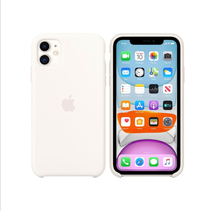 Apple iPhone 11 Silicone Case - White