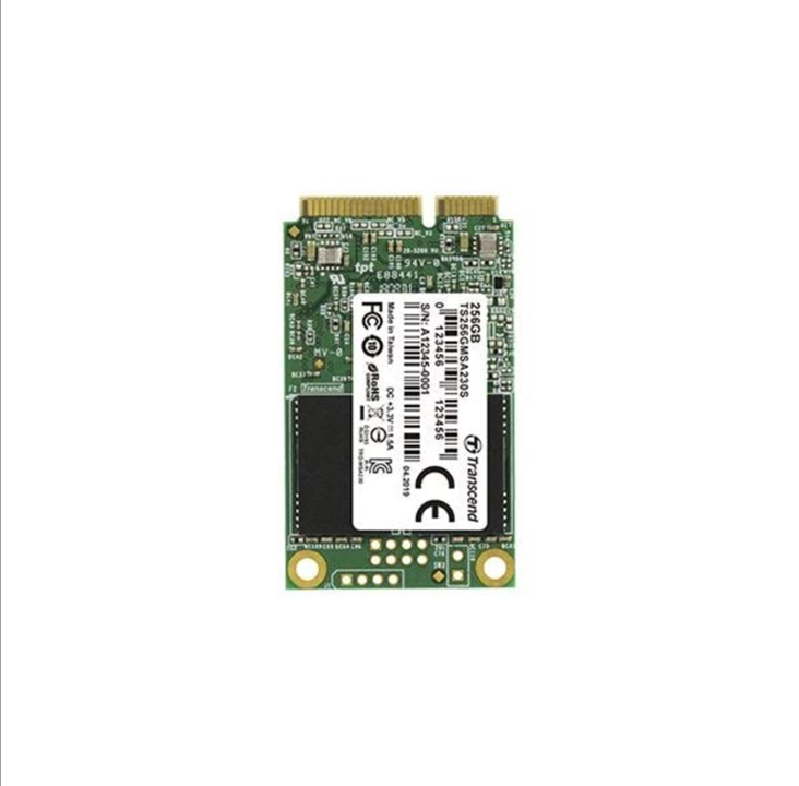 Transcend 230S SSD - 256GB - SATA-600 - mSATA