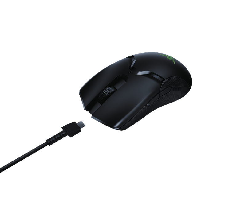 Razer Viper Ultimate - Gaming mouse - Optic - 8 buttons - Black with RGB light