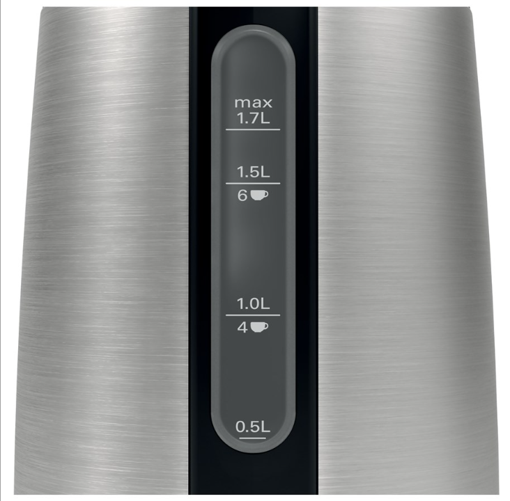 Bosch Kettle TWK3P420 - Black/brushed steel - 2400 W