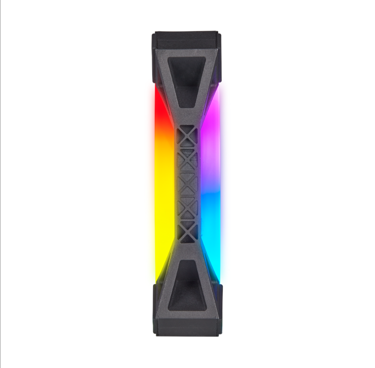 Corsair iCUE QL120 RGB - Black - Chassis fan - 120mm - Black with RGB LED - 26 dBA