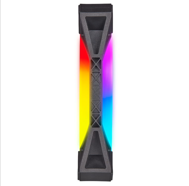 Corsair iCUE QL140 RGB - 黑色 - 机箱风扇 - 140mm - 黑色带 RGB LED - 26 dBA