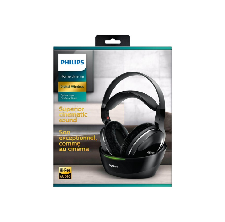 Philips SHD8850 - wireless headphone system