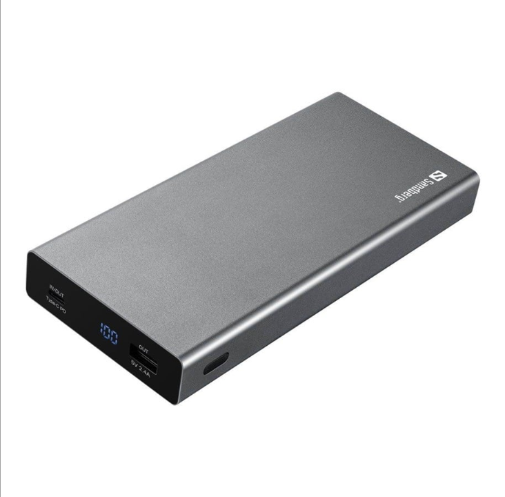 Sandberg Powerbank USB-C PD 100W 20000 power supply - 80 Plus