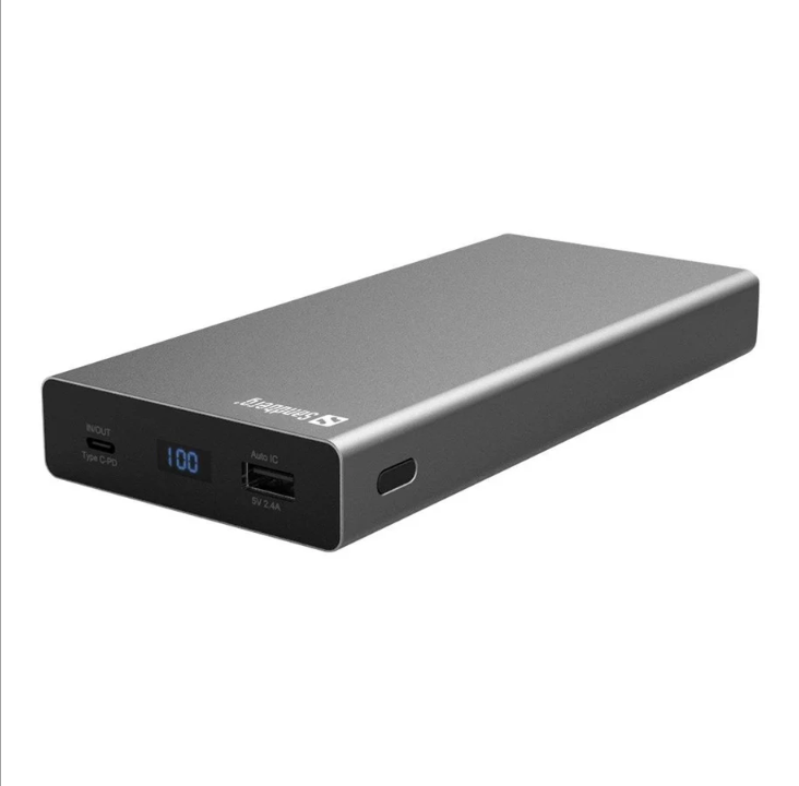 Sandberg Powerbank USB-C PD 100W 20000 power supply - 80 Plus