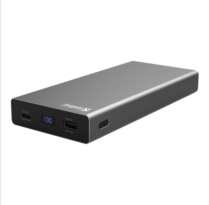 Sandberg Powerbank USB-C PD 100W 20000 电源 - 80 Plus