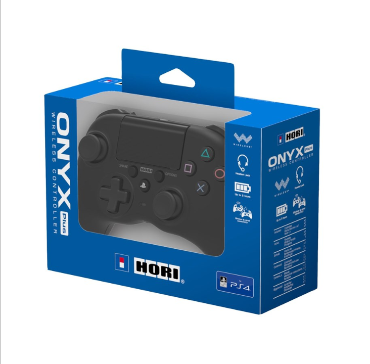 HORI New Playstation Onyx Wireless Controller - Gamepad - Sony PlayStation 4