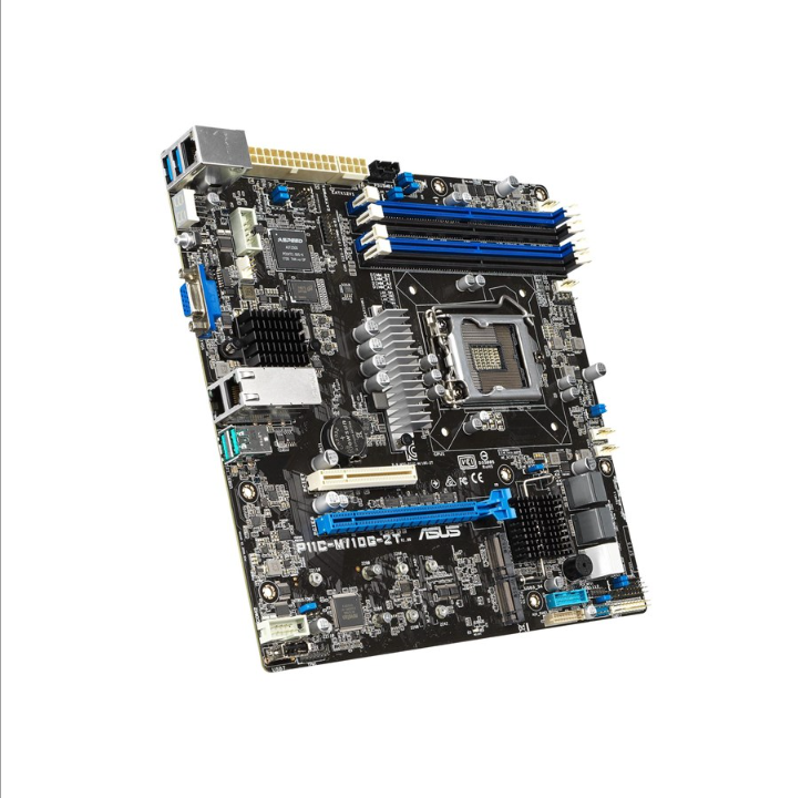 ASUS P11C-M/10G-2T Motherboard - Intel C242 - Intel LGA1151 socket - DDR4 RAM - Micro-ATX