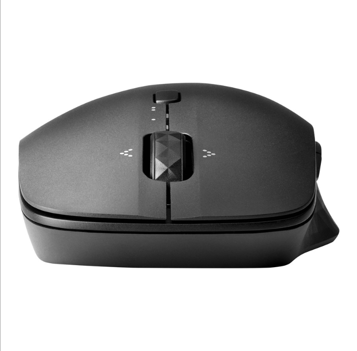 HP Travel - Mouse - 5 buttons - Black