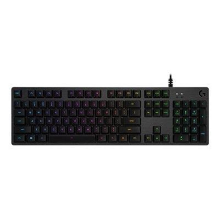 Logitech G512 Carbon GX Red - US - Keyboard - Universal - Black