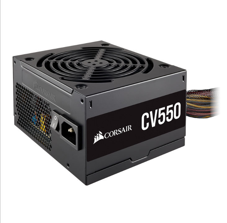 Corsair CV550 power supply - 550 Watt - 120 mm - 80 Plus Bronze certificate