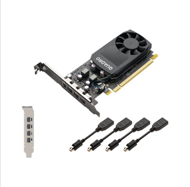 PNY Quadro P1000 - 4GB GDDR5 RAM - Graphics card