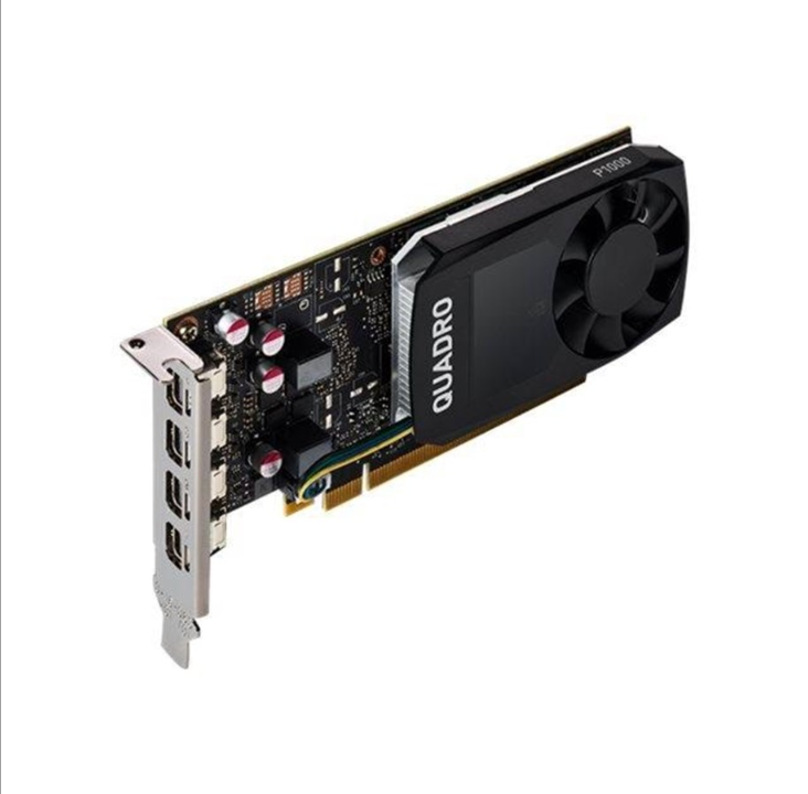 PNY Quadro P1000 - 4GB GDDR5 RAM - 显卡