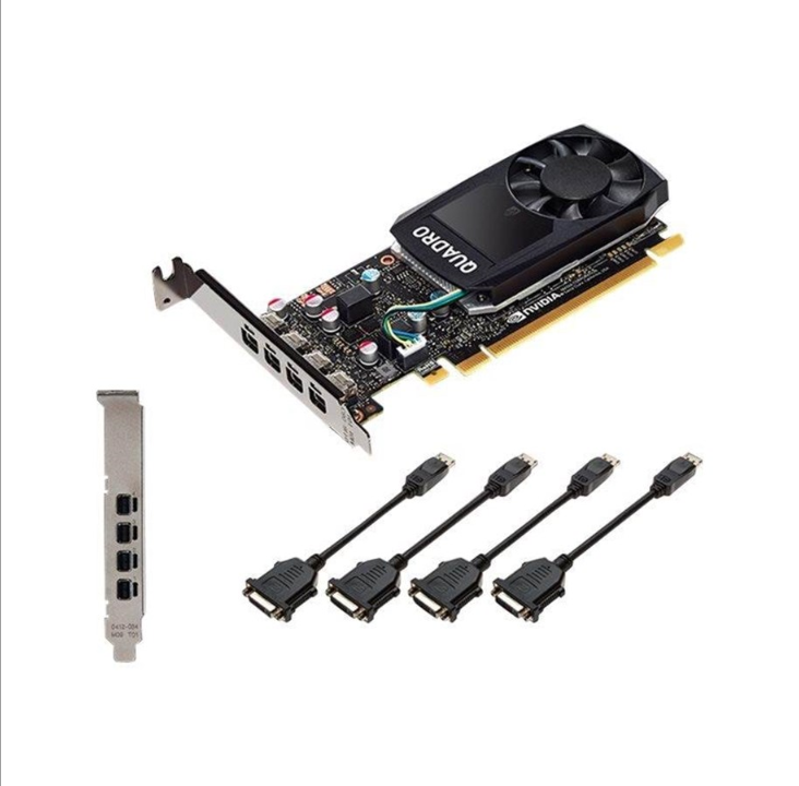 PNY Quadro P1000 - 4GB GDDR5 RAM - Graphics card