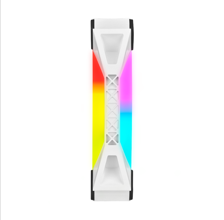 Corsair iCUE QL120 RGB - White - Chassis fan - 120mm - White with RGB light - 26 dBA