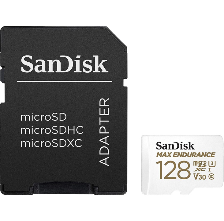 SanDisk MAX Endurance microSD/SD - 100MB/s - 128GB