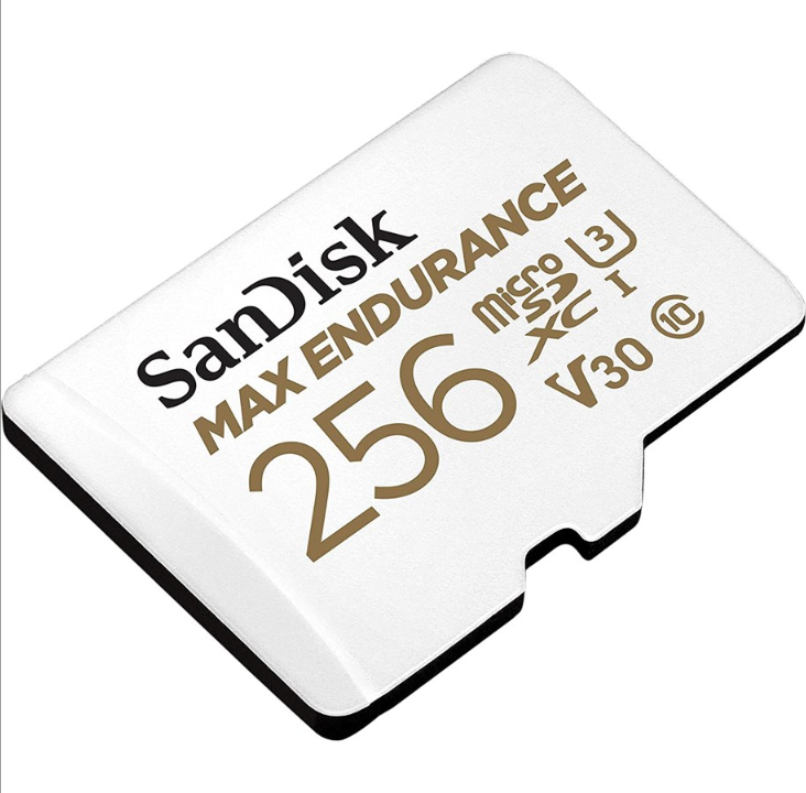 SanDisk MAX Endurance microSD/SD - 100MB/s - 256GB