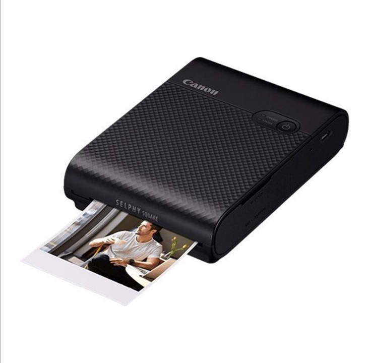 Canon Selphy Square QX10 - Black Photo printer - Color - Color Sublimation