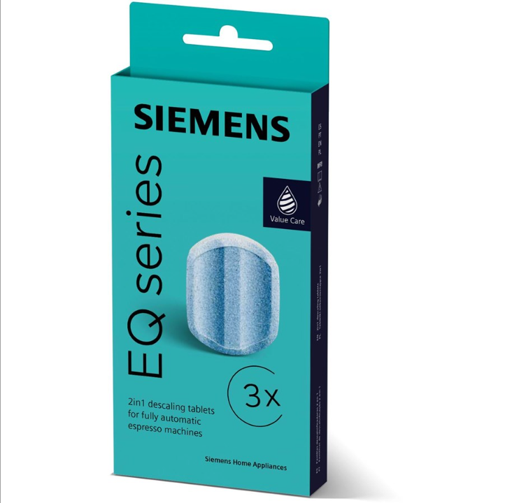 Siemens Descaling tablets for Bosch/-espresso machines. TZ80002