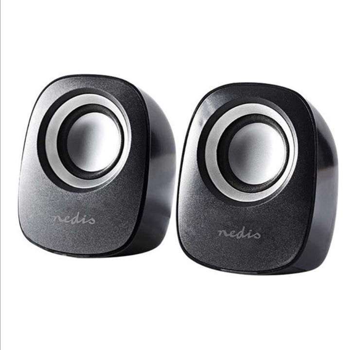 Nedis - speakers - for PC - 2.0-channel