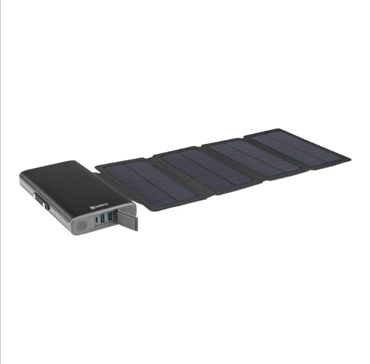 Sandberg Solar 4-Panel Powerbank 25000 PowerBank - 25000 mAh