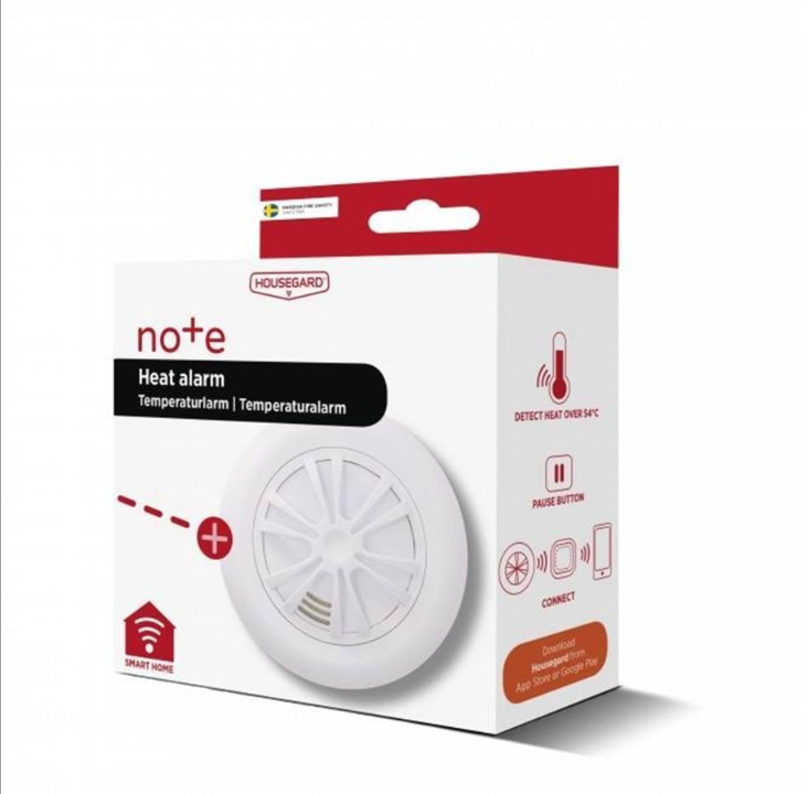 Housegard Note HA224WS Heat Alarm